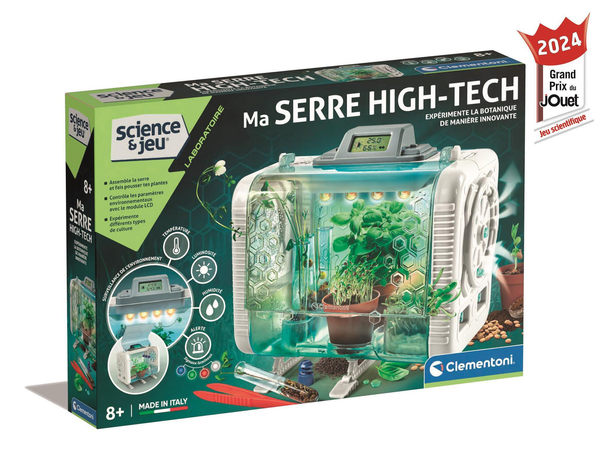 Ma serre high-tech - Clementoni - Science & Jeu - Jeux Scientifiques