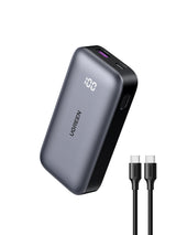 Batterie externe Slim - UGREEN - 10,000 mAh - Gris