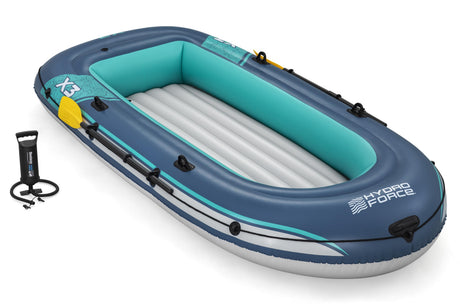 Bateau gonflable - Bestway - Trek X3 - 3 personnes - 294 x 137 cm - PVC durable