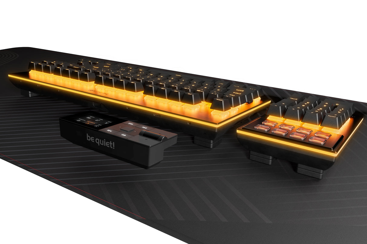 Clavier Gamer mécanique (Silent Linear) be quiet! Dark Mount RGB (Noir)