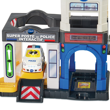 VTECH TUT TUT BOLIDES SERIE PRO - SUPER POSTE DE POLICE INTERACTIF (+ CHRIS, LIEUTENANT DE POLICE)