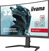 Ecran incurvé 32" Iiyama G-Master Red Eagle GCB3280QSU-B2 Quad HD 180Hz (Noir)