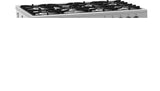 Piano de cuisson électrique BEKO - 6 gaz + 1 wok - 100 cm - PF335325DX - Inox