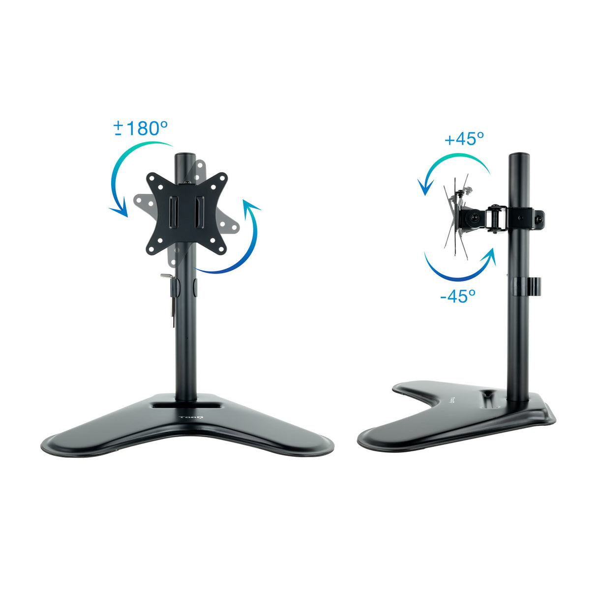 Support écran à poser Tooq DB1701TN 17"-32" (9kg max) (Noir)