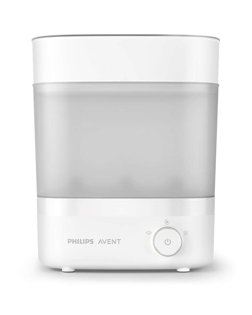 Stérilisateur - PHILIPS AVENT - Élimine 99,9% des bactéries - Stérilise et seche en 40 min - Assure 24h de stérilisation