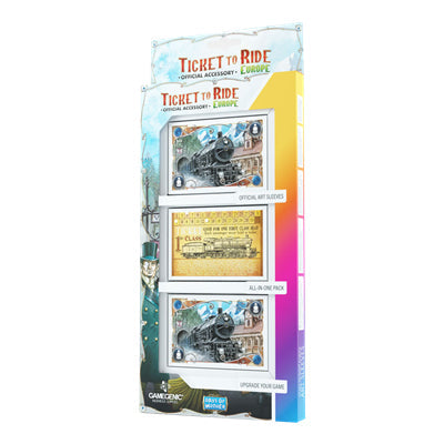 Jeu - Les Aventuriers du Rail : Pack Sleeves Les Aventuriers du Rail Europe