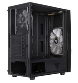 Boitier Moyen Tour ATX iTek Oxygene RGB avec panneau vitré (Noir)