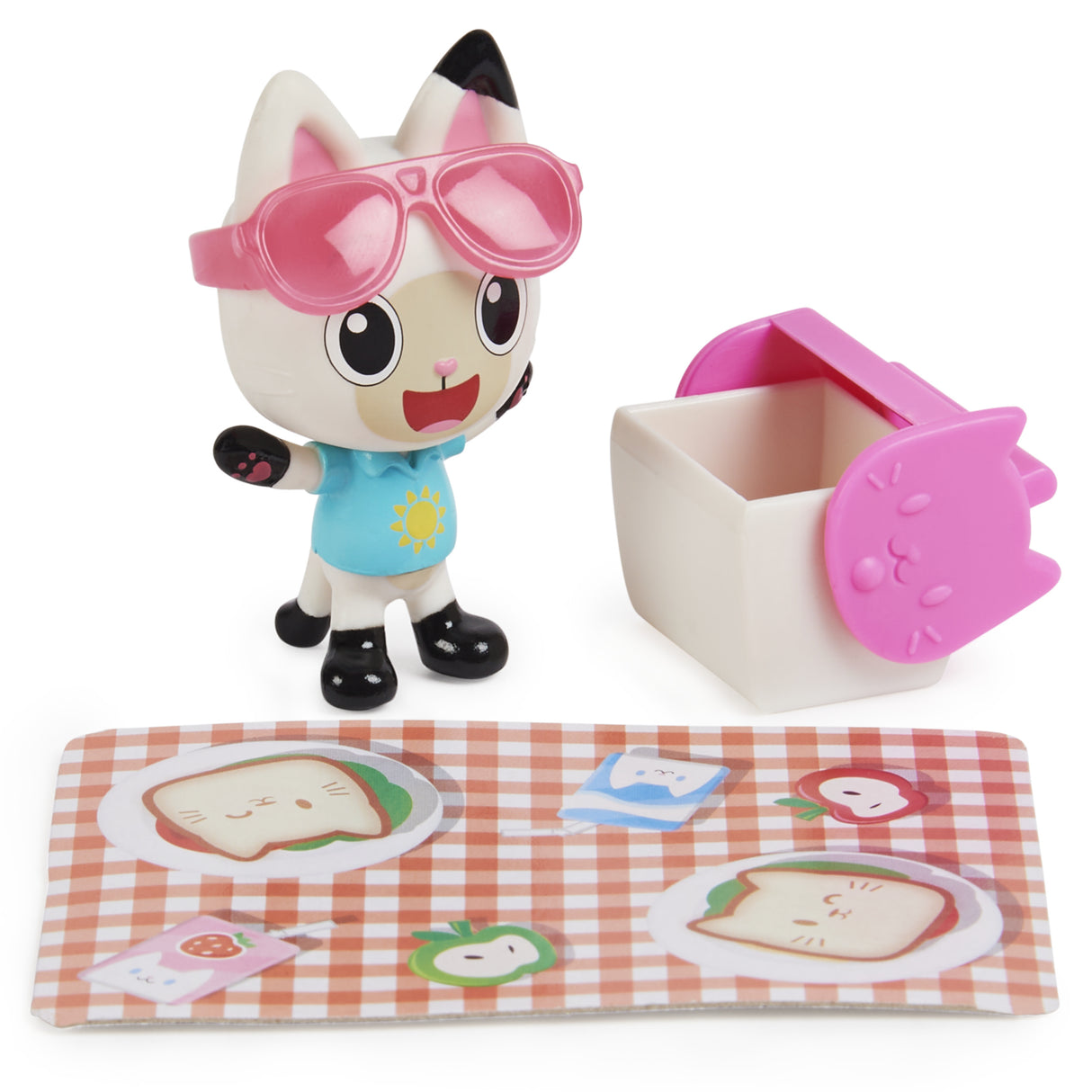 Chabriolette - Gabby et la Maison Magique - Véhicule et figurine chat avec accessoires