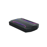 Boitier externe USB 3.1 TooQ TQE-2599 RGB - S-ATA 2,5" (Noir)