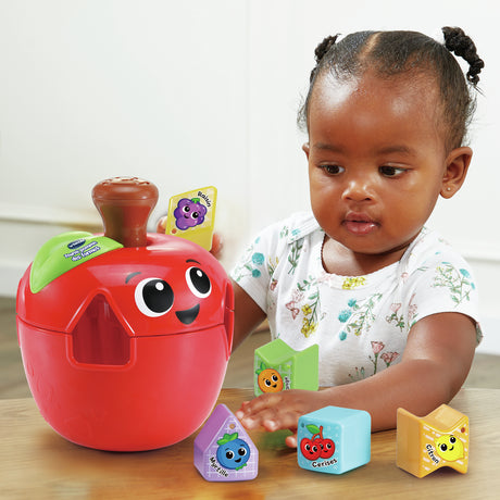 Jouet éducatif pour bébé - VTECH BABY - Tourni Pomme des Formes - Multicolore - Rouge - A partir de 12 mois