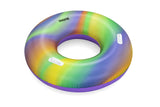 Bouée gonflable - BESTWAY - Rainbow - Diametre 119 cm - Multicolore - Pour enfants a partir de 6 ans