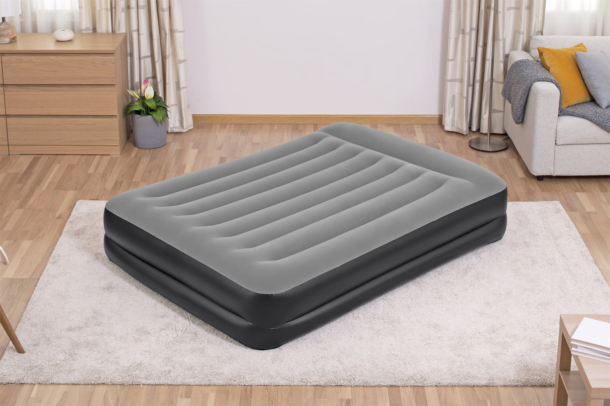 Lit gonflable - BESTWAY - Tritech 2P - 2 places - 203x152x46 cm avec pompe électrique intégrée
