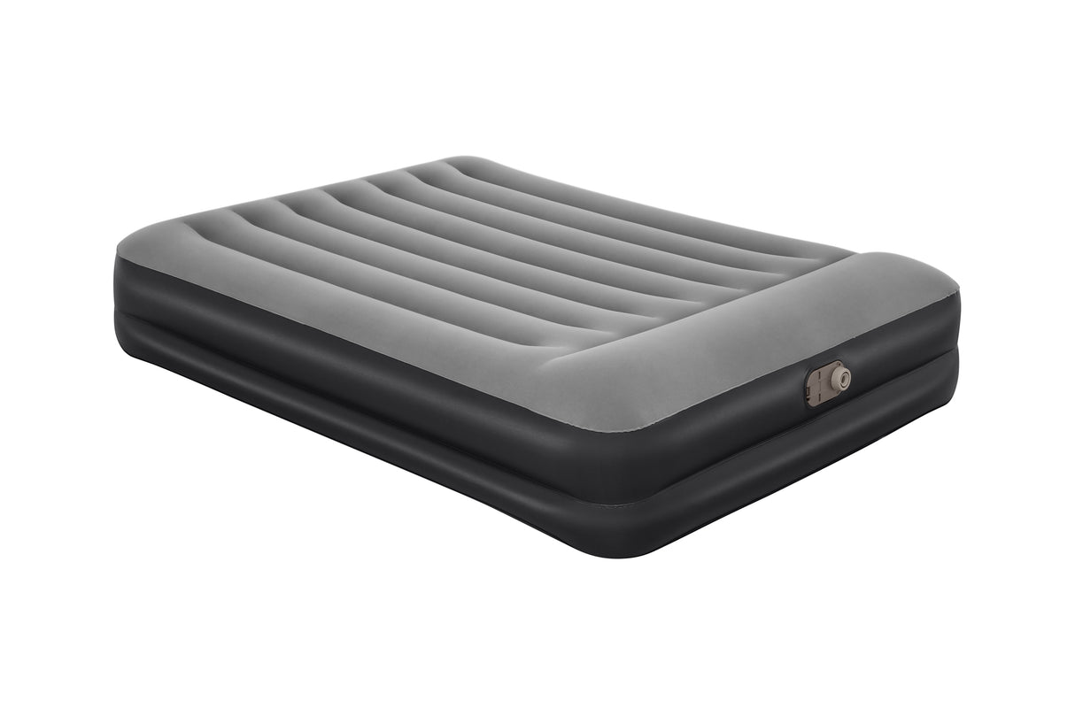 Lit gonflable - BESTWAY - Tritech 2P - 2 places - 203x152x46 cm avec pompe électrique intégrée