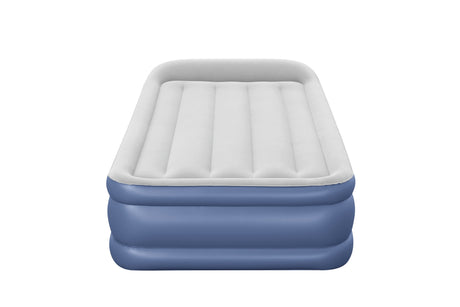 Lit gonflable - BESTWAY - 67628 - 1 place - 191 x 97 x 46 cm, pompe électrique intégrée, cadre de lit