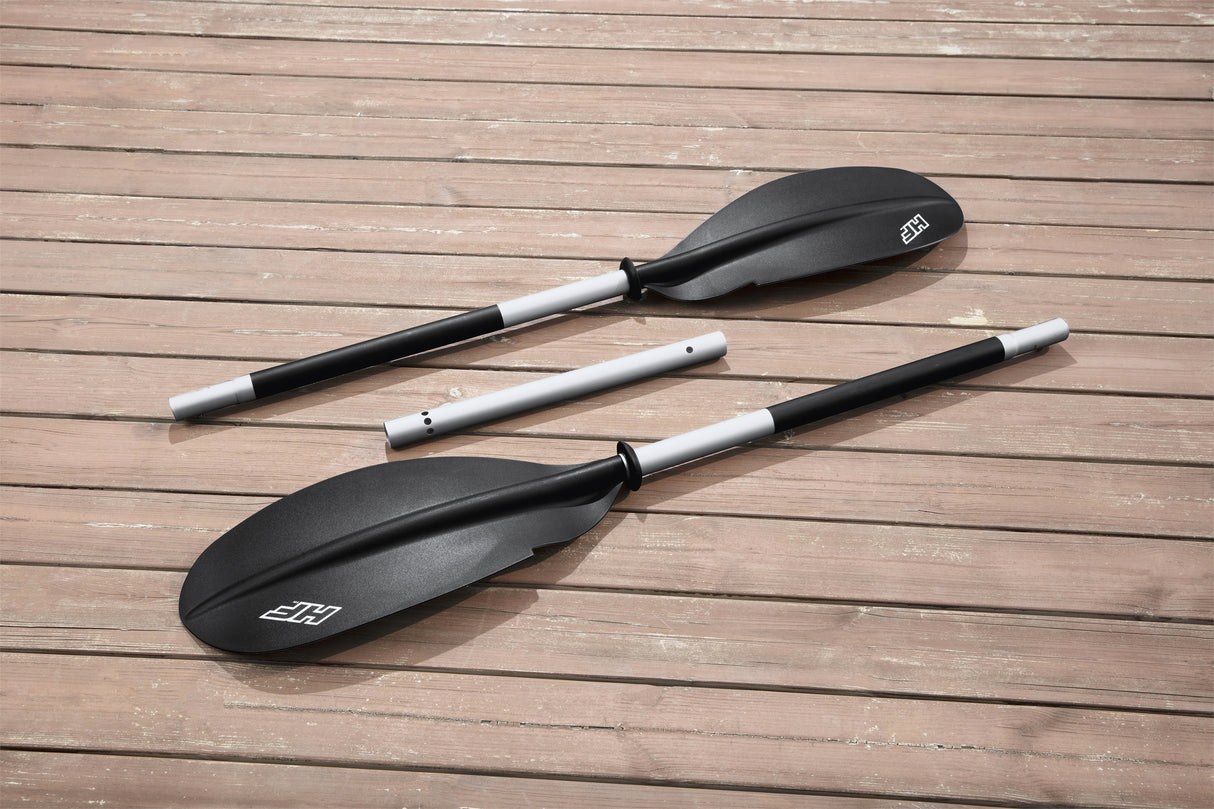 Kayak gonflable - BESTWAY - Cove Champion X2 Hydro-Force - 331x88cm - 2 places - 180kg max - 2 pagaies, 2 ailerons amovibles +