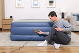 Lit gonflable - Bestway - Tritech - 152 x 203 x 46 cm - 2 places - Pompe intégrée
