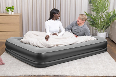 Lit gonflable - BESTWAY - Matelas 2 places - 203 x 152 x 36 cm - Pompe électrique intégrée