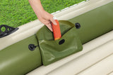 BATEAU GONFLABLE VOYAGERA© X4 SET HYDRO-FORCEA©, 350 X 145 CM, 4 ADULTES