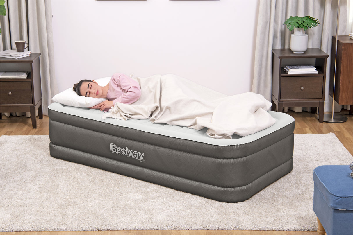 BESTWAY Bestway Lit gonflable 1 place 191 x 97 x 46 cm pompe électrique intégrée