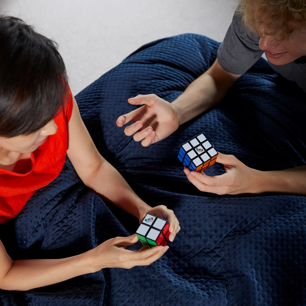 Coffret Rubik's Cube Duo 3x3 + 2x2 - RUBIK'S - Jeu casse-tete pour enfants et adultes
