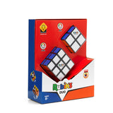 Coffret Rubik's Cube Duo 3x3 + 2x2 - RUBIK'S - Jeu casse-tete pour enfants et adultes