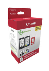 Pack de 2 cartouches d'encre + pack papiers photo - CANON - PG-545 Noir + CL-546 Couleur