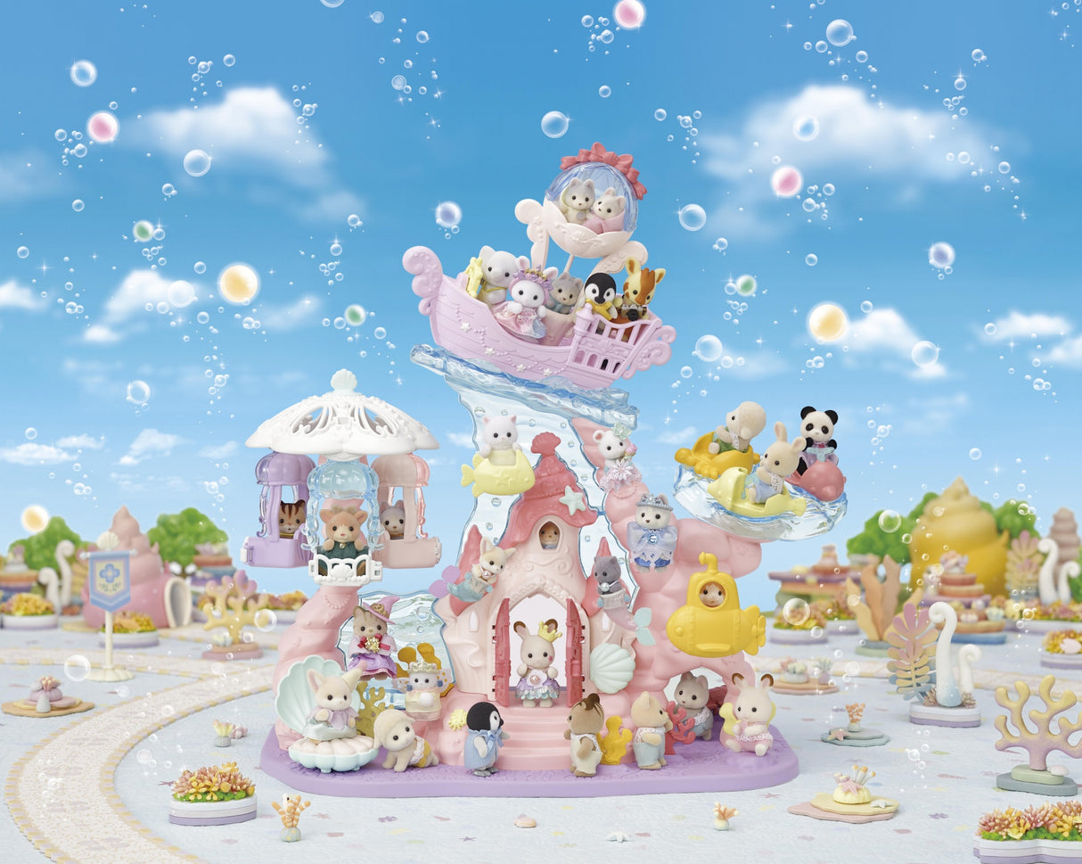 Figurines miniatures - SYLVANIAN FAMILIES - 5701 - Le château des sirenes