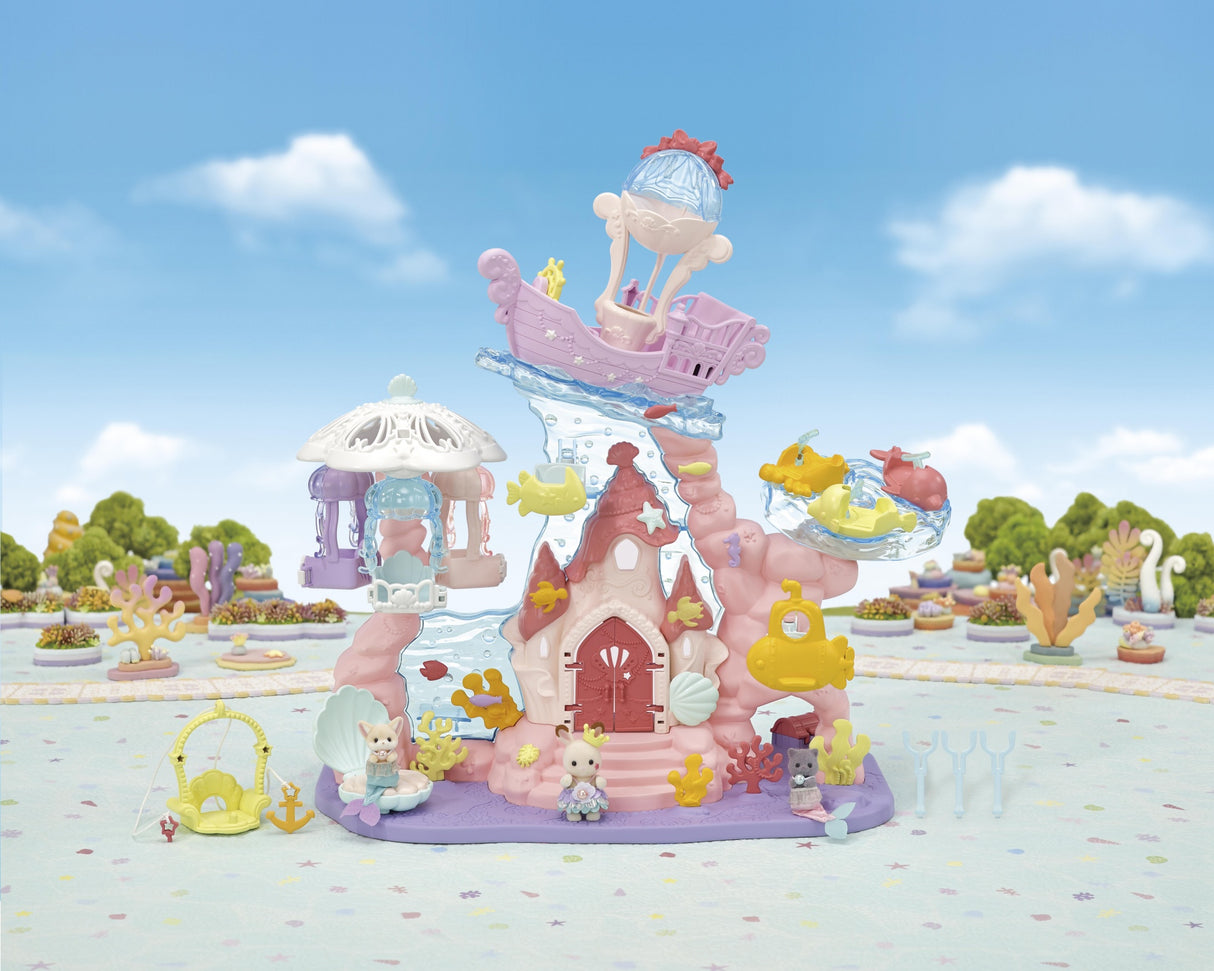 Figurines miniatures - SYLVANIAN FAMILIES - 5701 - Le château des sirenes