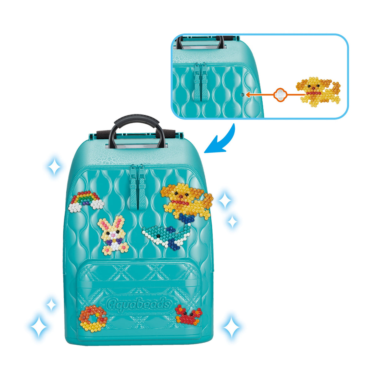 Le sac-a-dos créatif DX - Aquabeads - 31993