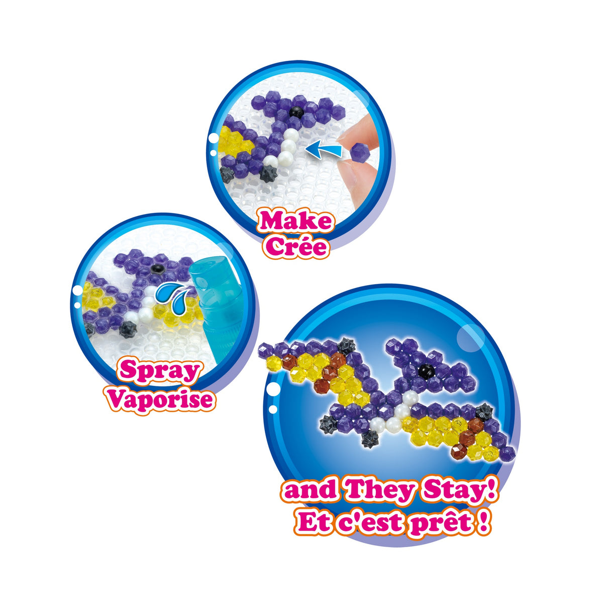 Aquabeads - La Terre des Dinosaures - Perles créatives pour enfants
