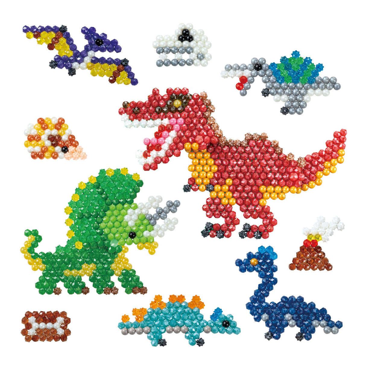 Aquabeads - La Terre des Dinosaures - Perles créatives pour enfants