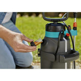 GARDENA Pulvérisateur a pression préalable Plus – Contenance réservoir 5L – Longueur tuyau 150cm – Pression max 3 bar – (11138-20)