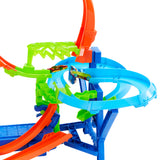 Hot Wheels - Piste Multi Crash - Coffret propulseur motorisé et voiture - Hot Wheels - JFD12