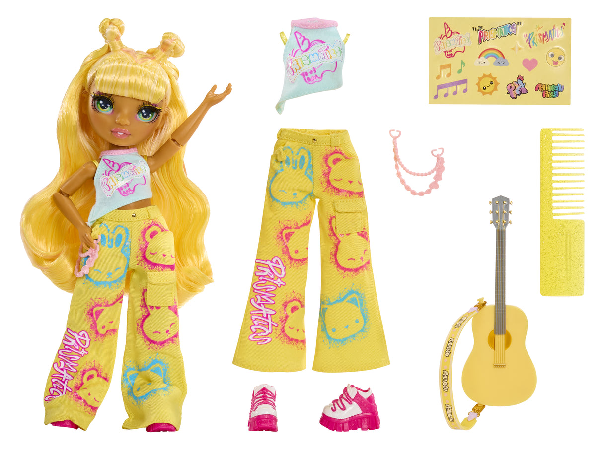 Rainbow High Jr High Rockband  Fashion Dolls - Sunny