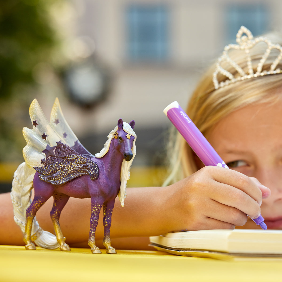 Figurine Pegase des étoiles, jument, Schleich 70579 Bayala, des 5 ans