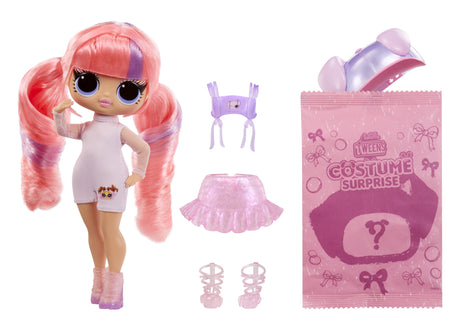 L.O.L. Surprise - Poupée Tweens Costume - Ali Dance - Poupée de 17cm + animal gonflable - Surprise a découvrir - 4 modeles a collect