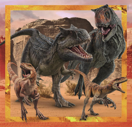 CLEMENTONI puzzle 3x48 pieces - Jurassic World