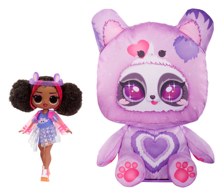 L.O.L. Surprise - Poupée Tweens Costume - Houps Cutie - Poupée de 17cm + animal gonflable - Surprise a découvrir - 4 modeles a colle