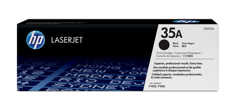 Cartouche de toner HP 35A noir pour imprimantes LaserJet P1005/P1006