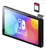 Console Nintendo Switch - Modele OLED • Bleu Néon & Rouge Néon