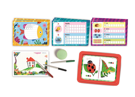 Jeu d'écriture pour enfants - Clementoni - Mon atelier d'écriture - Alphabet et pré-écriture