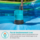 GARDENA Pompe immergée eau claire 200/2 Li-ion 18V P4A– Débit max 2000l/h & pression max 2bar – Extension garantie 5 ans (14600-20)