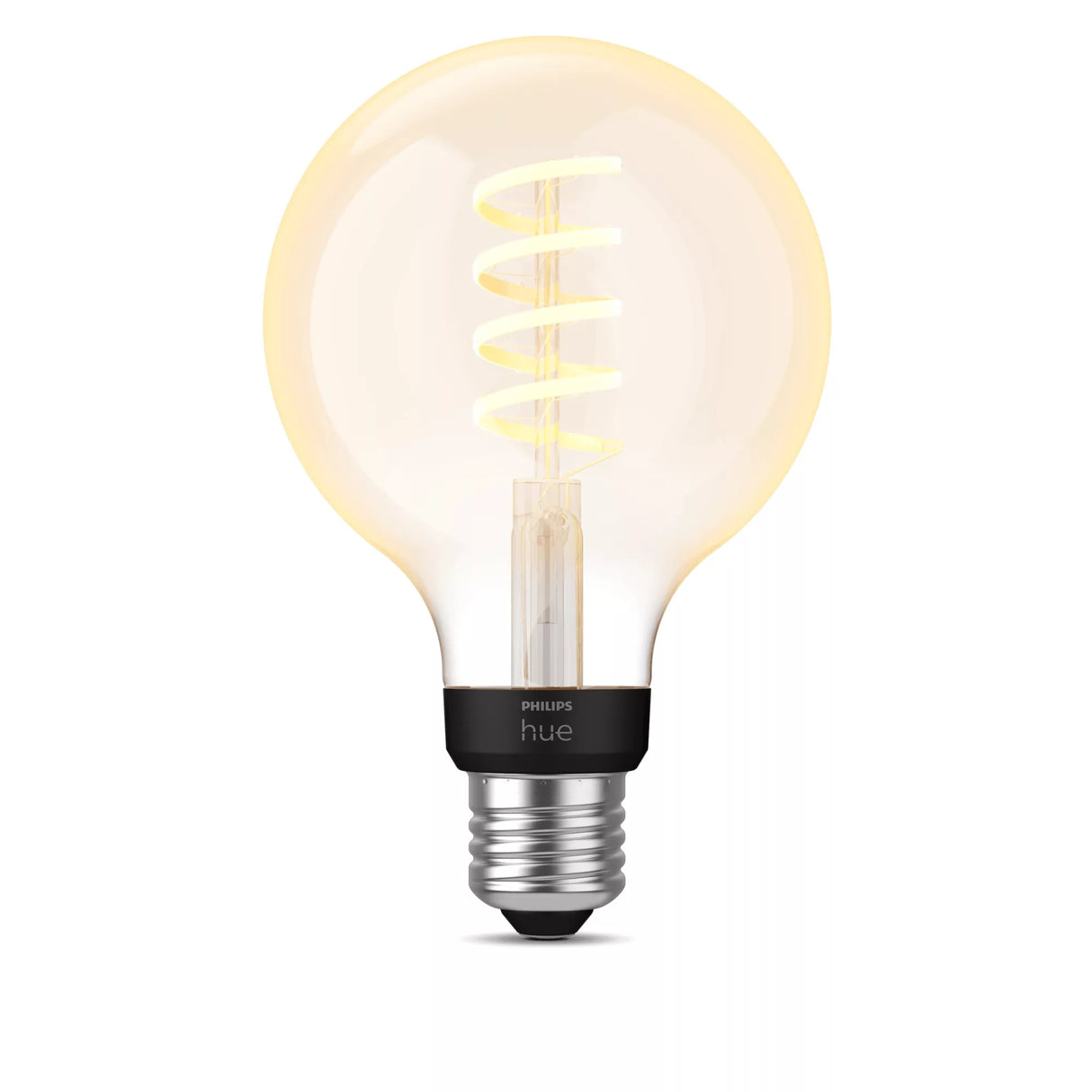 Philips Hue White Ambiance, ampoule LED connectée E27 Filament G93 Globe, Bluetooth, fonctionne avec Alexa, Google et Homekit