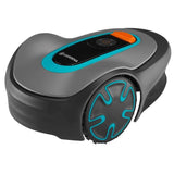 GARDENA Tondeuse robot SILENO minimo 250 – Connexion Bluetooth – Surface tonte max 250m˛ – Triple lames pivotantes (15201-26)