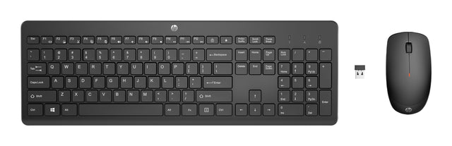 Ensemble Clavier Souris sans fil HP 230 - AZERTY