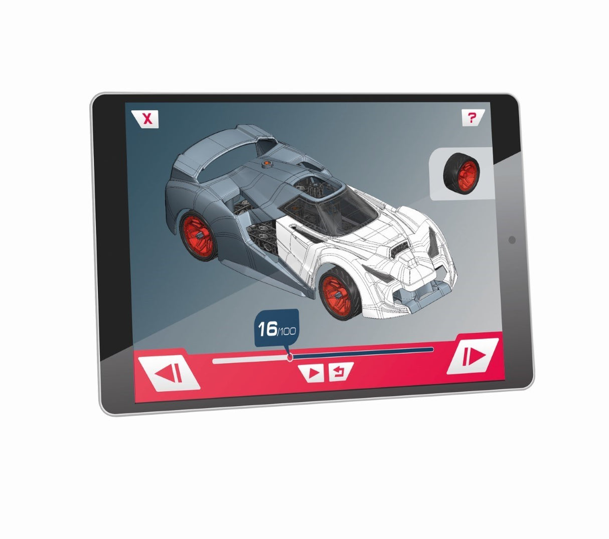 Clementoni - Science & Jeu - Hypercar a construire
