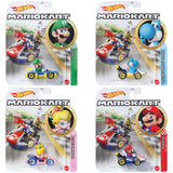 Hot Wheels - Véhicule Mario Kart (modele aléatoire) - Petite Voiture  - 3 ans et + GBG25