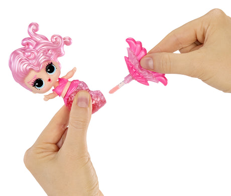 L.O.L. Surprise! - Sirenes  - Brillant a Levres a faire soi-meme, Mélangez et créez du Maquillage, 6 Poupées a Collectionner -  4 an