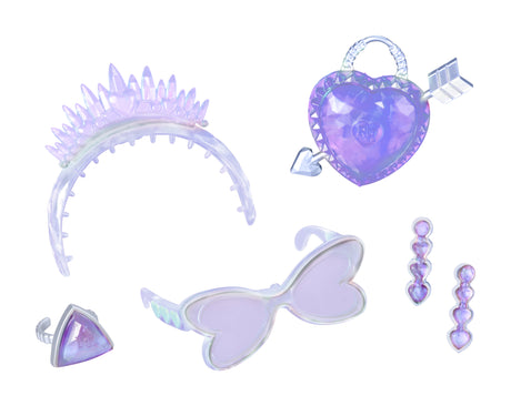 Rainbow High Cristal Poupée Mannequin 27 cm - Violet