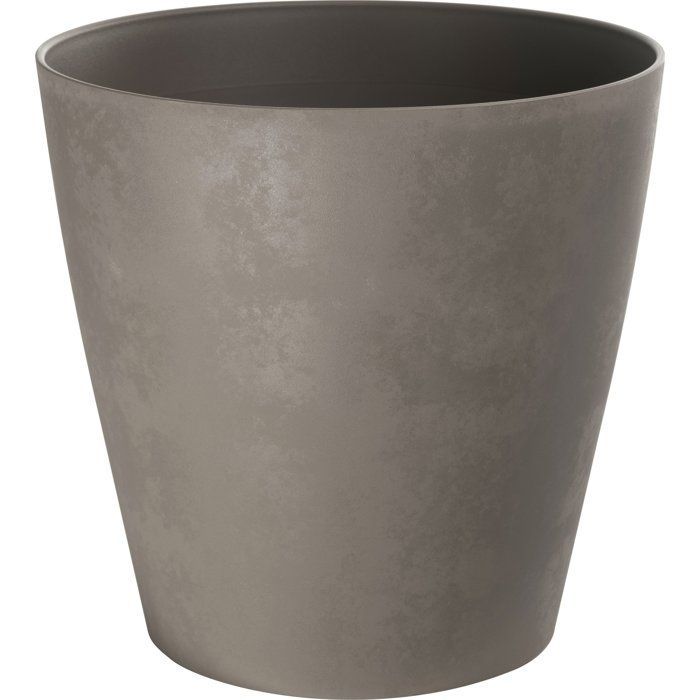 Pot de fleurs rond - GARDEN ID - Swing Cone - Ř 30 - 14 L - H 29 cm - Tourbe